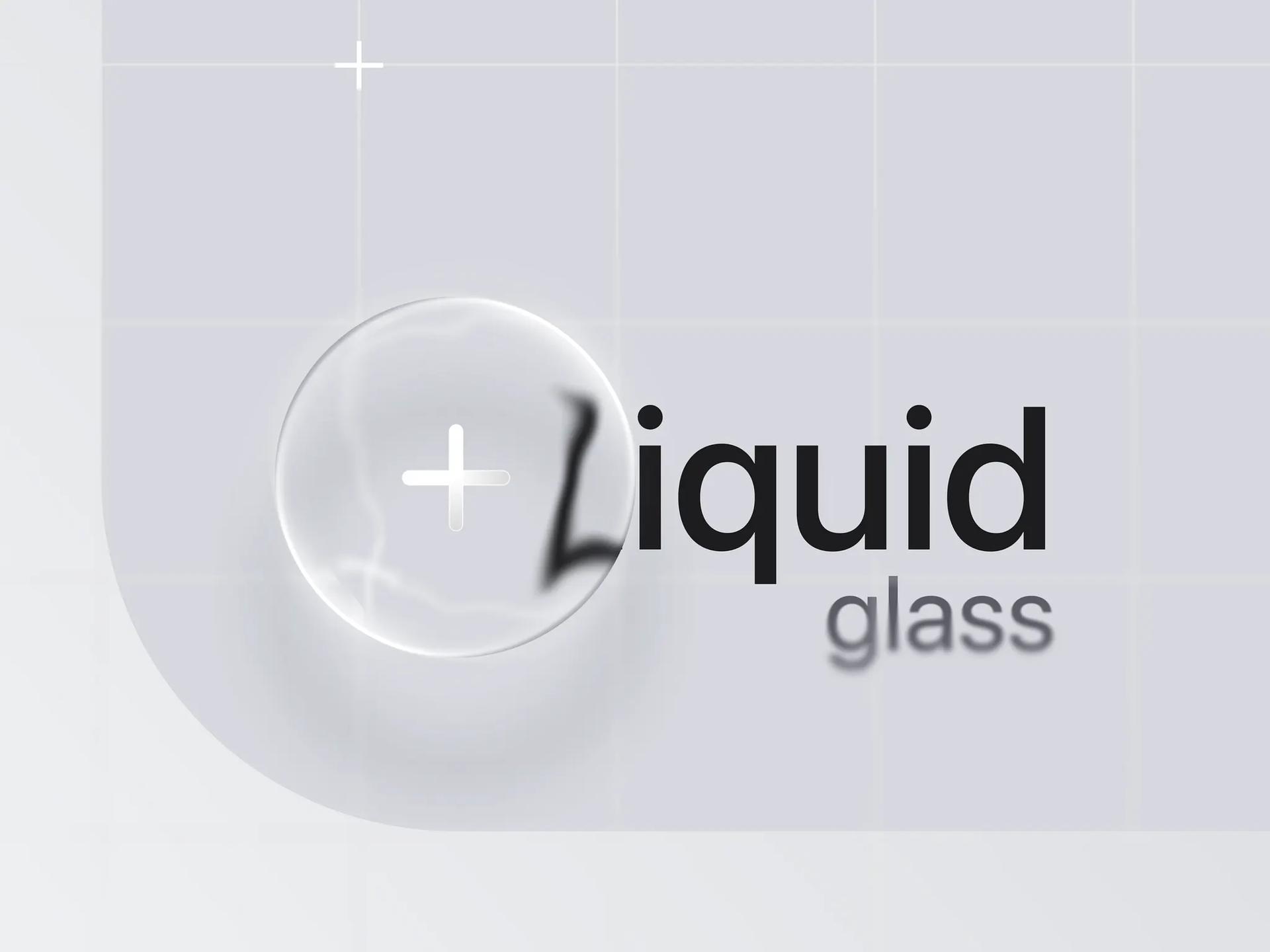 Liquid Glass - personal approach made in Figma by Krystian Bieda — liquid glass ui reference