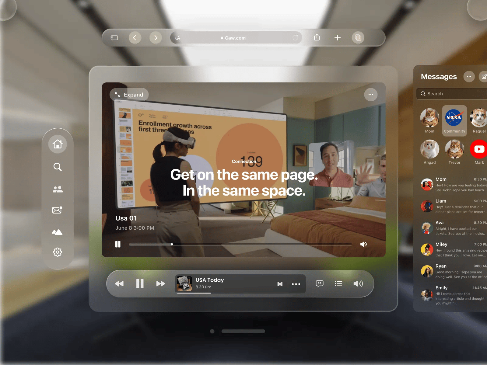 Apple Liquid Glass UI Design by Abu Bokkor Siddik — liquid glass ui reference