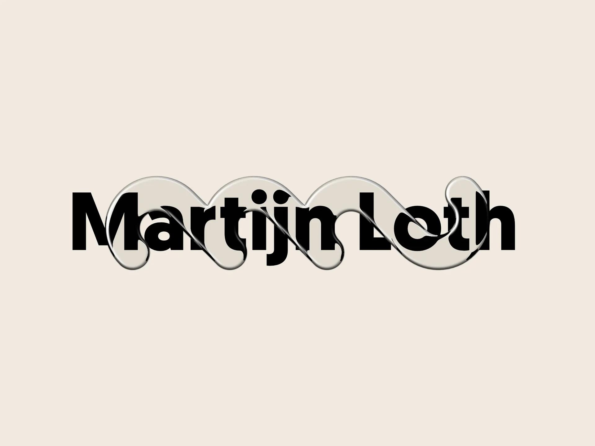 Liquid Glass Logo - Experiment for Martijn Loth by Liquid Glass Logo - Experiment for Martijn Loth — liquid glass art reference