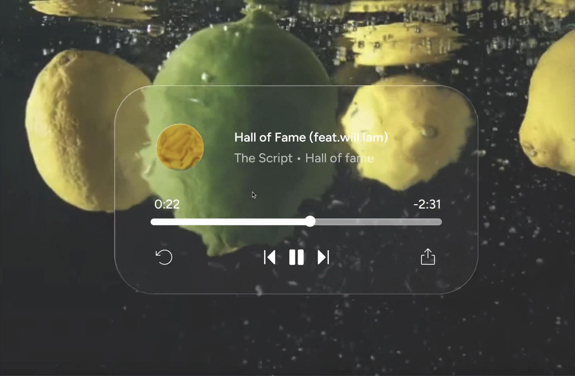 🎧 iOS Liquid Glass UI by Garima Dasila — liquid glass ui reference