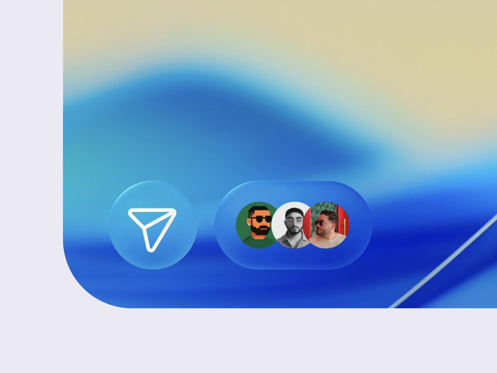 Liquid Glass UI – A Soft Motion Experiment by Hatam Alijanpour — liquid glass ui reference
