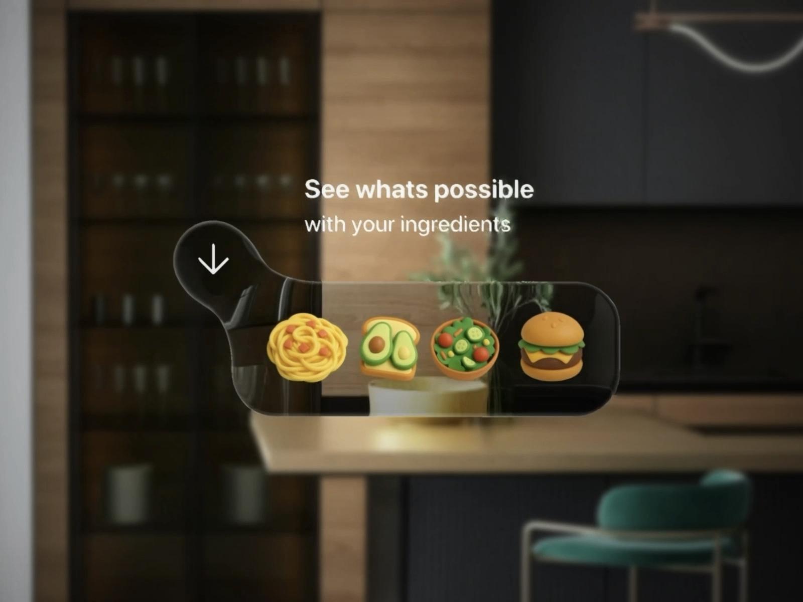 VisionOS Liquid Glass interactive UI · Apple-inspired 3D Motion by Kiarash Amalivand — liquid glass ui reference