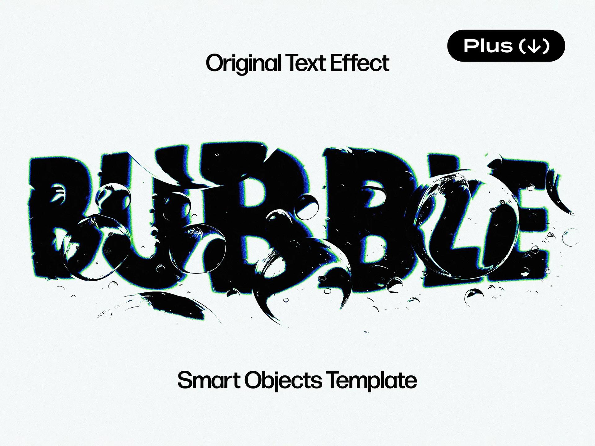 Liquid Modulator Text Effect by Pixelbuddha — liquid glass art reference