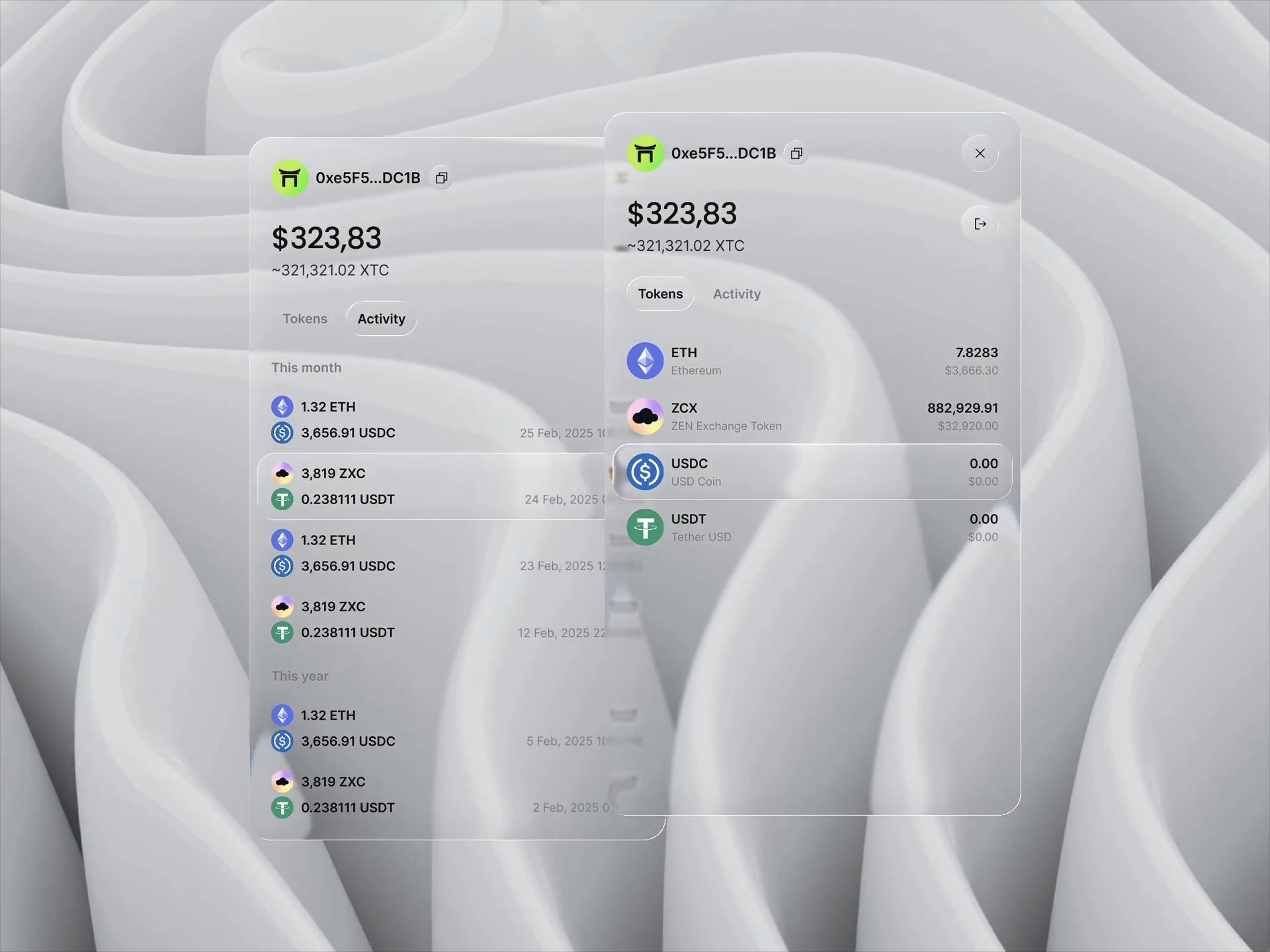 Liquid Glass Concept by Vitalii Razgulin — liquid glass ui reference