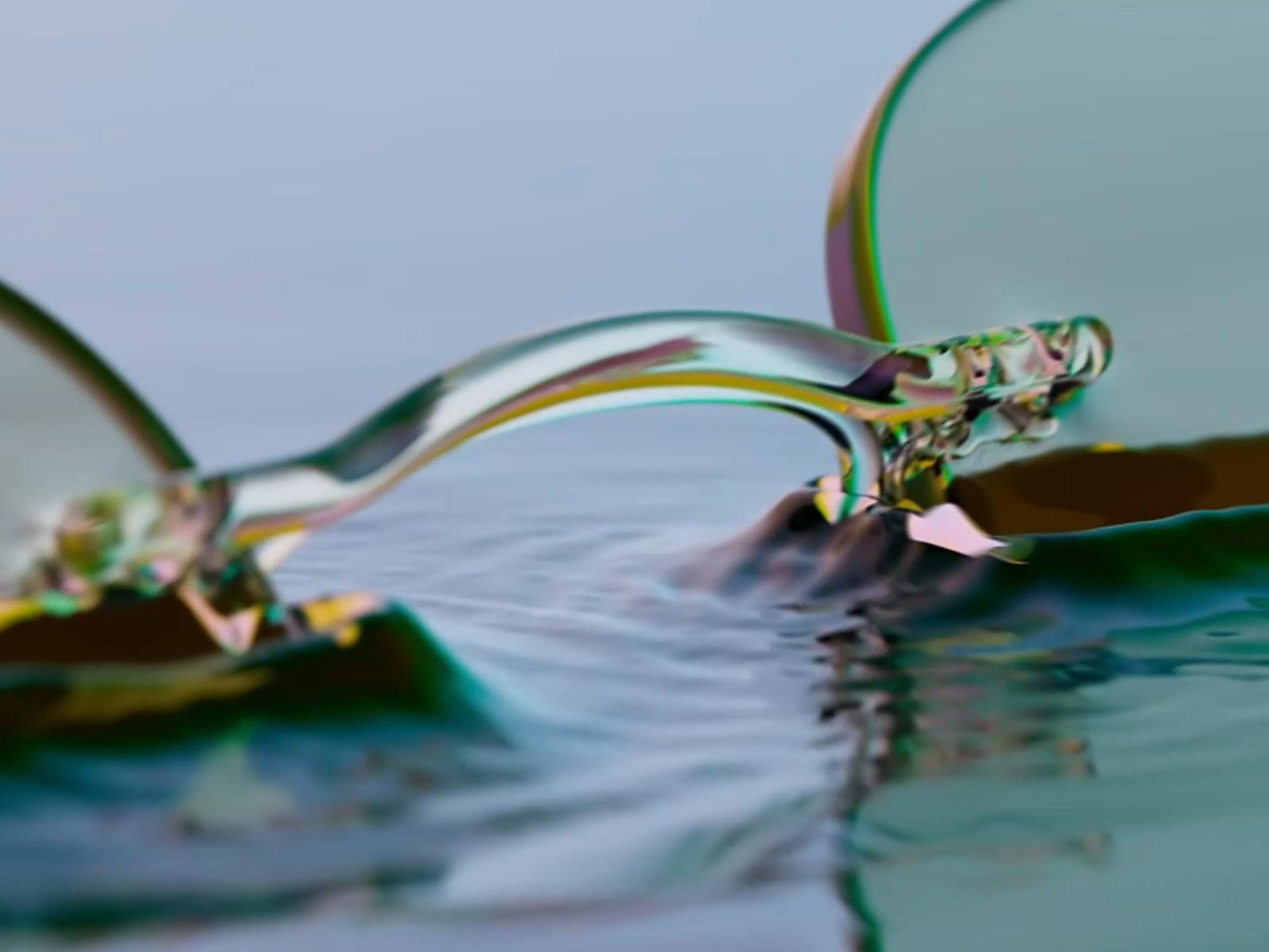 Custom Glasses by Alexey Voronov — liquid glass art reference