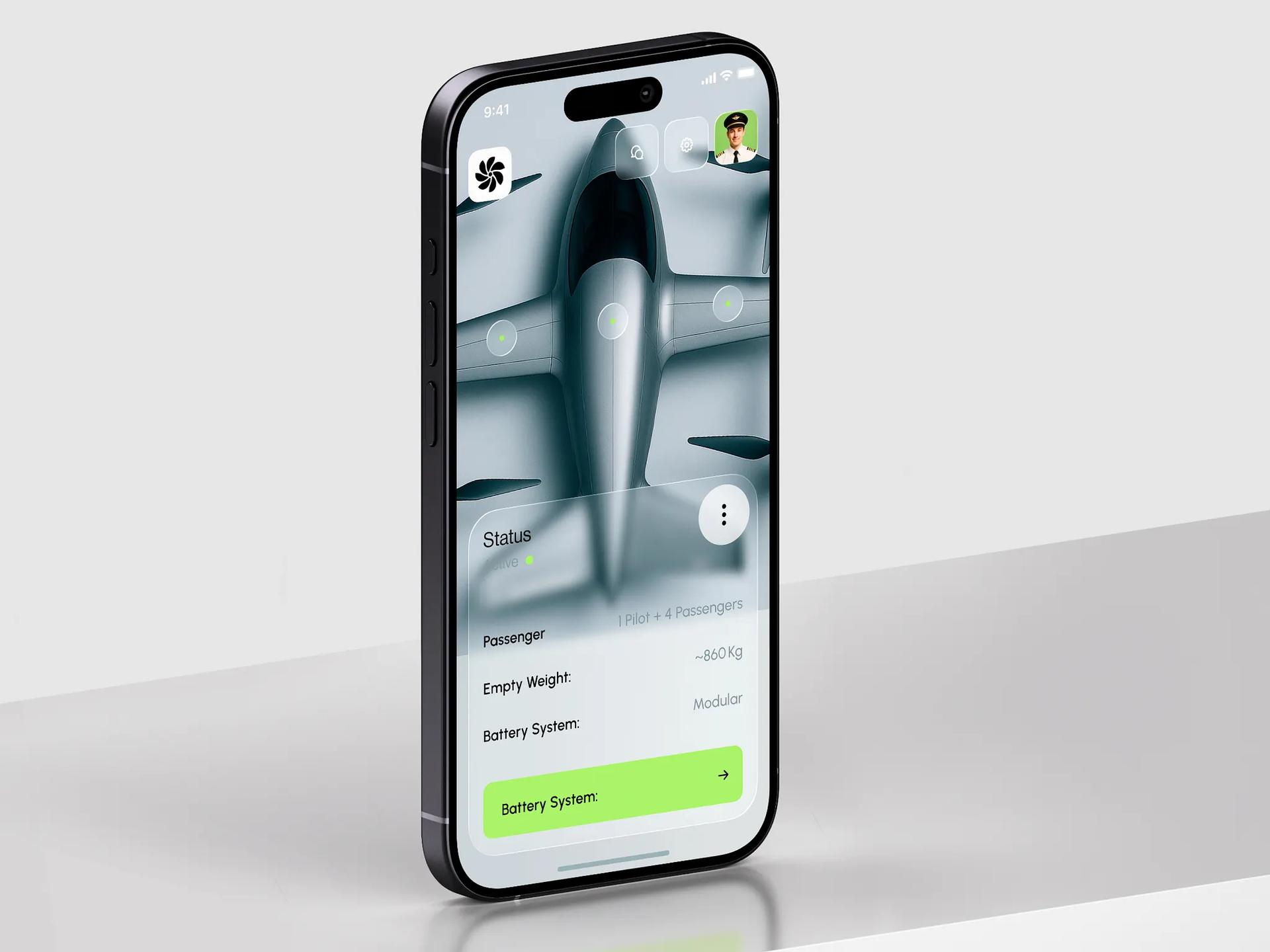 Liquid Glass Interface by Dmitro M. ✦ — liquid glass ui reference