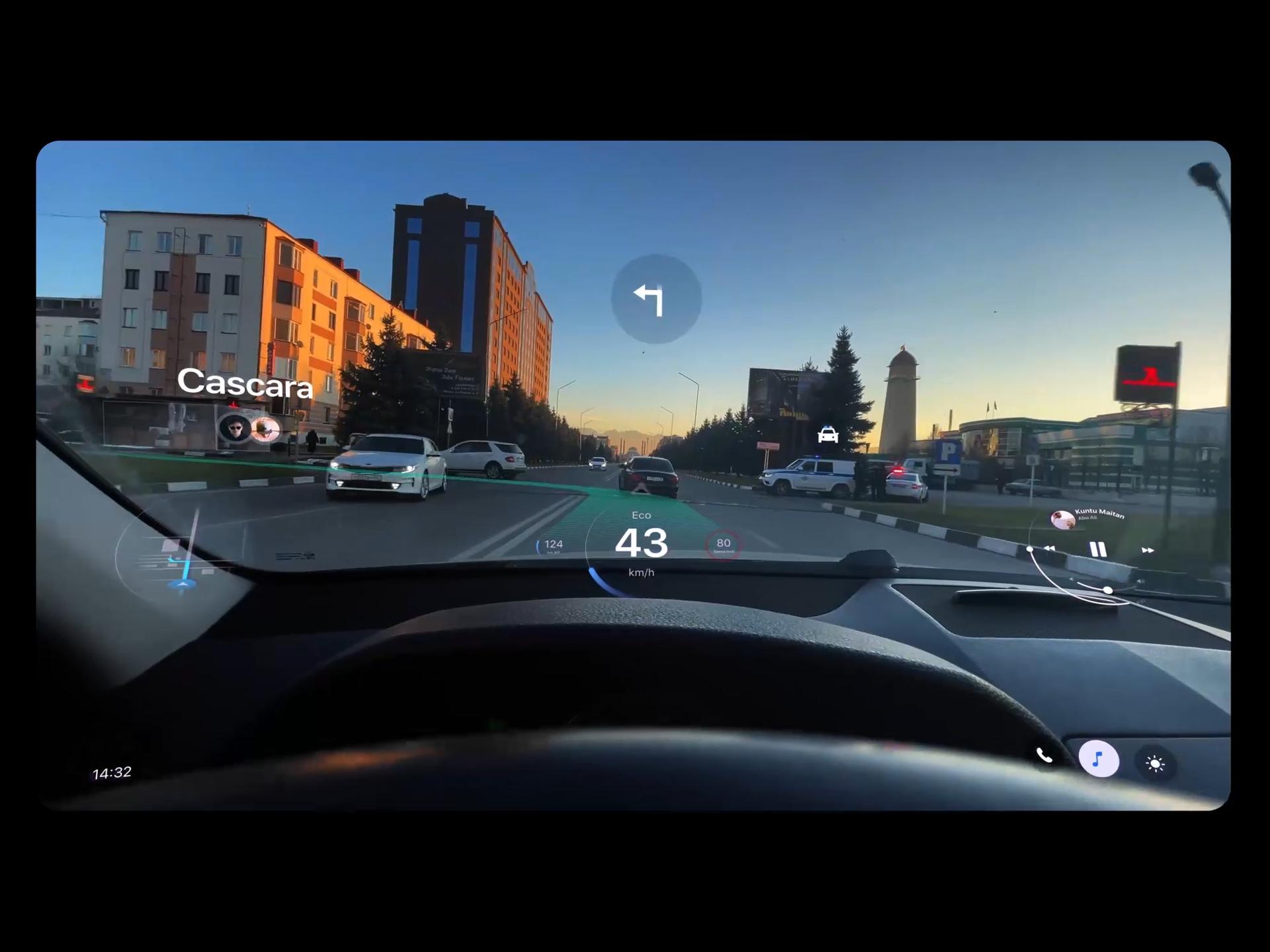 AR Glasses Concept by Tamerlan Aziev — liquid glass ui reference