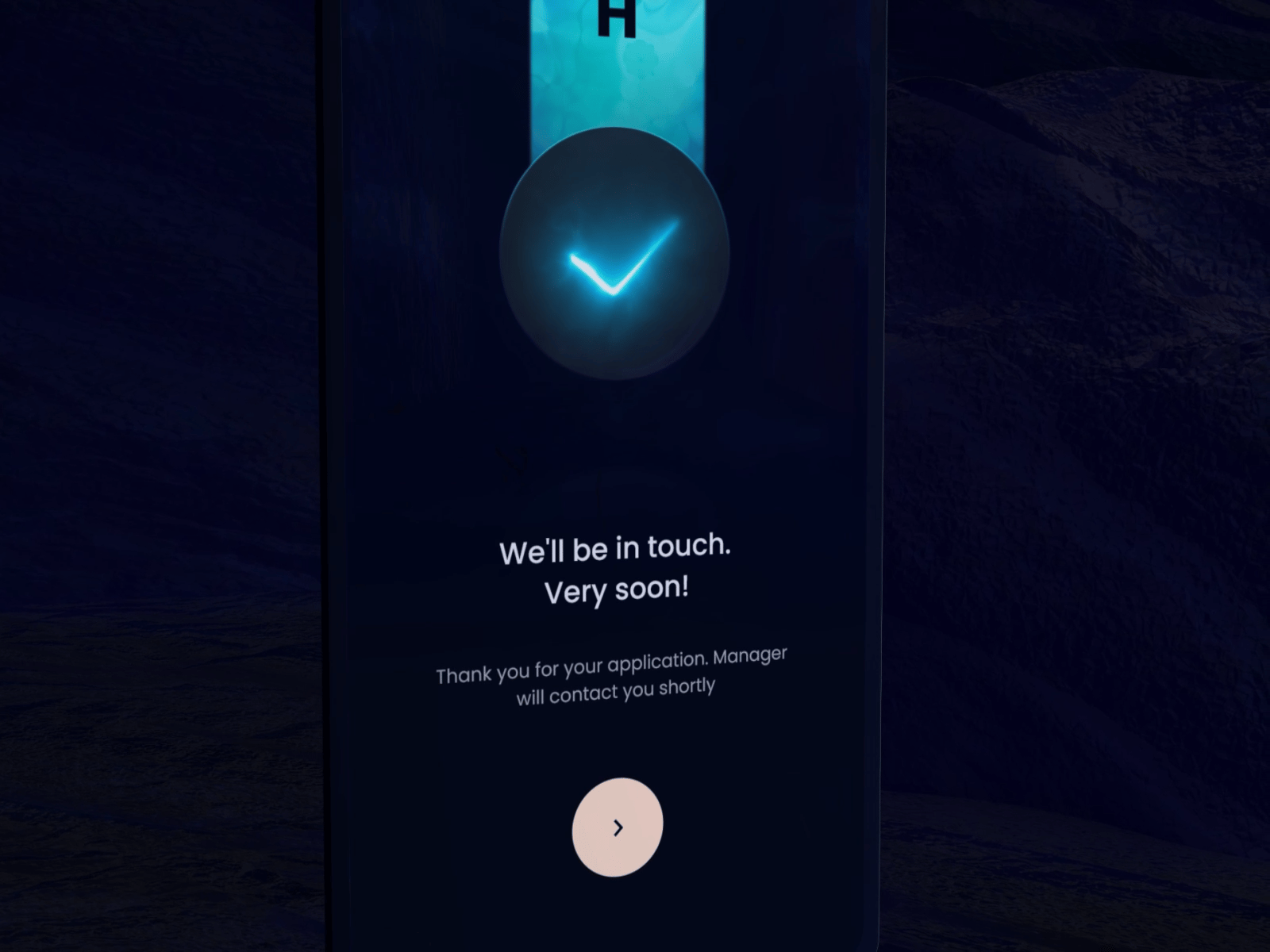 Debit Card Promo Page - Animation by Michael — liquid glass ui reference