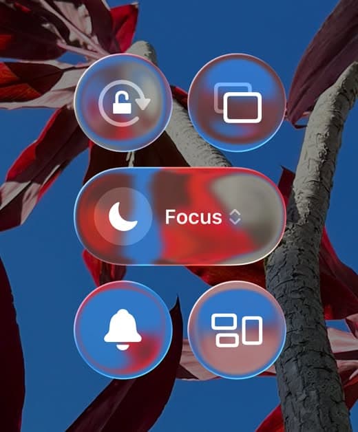 Phone Presentation by GHJ — liquid glass ui reference