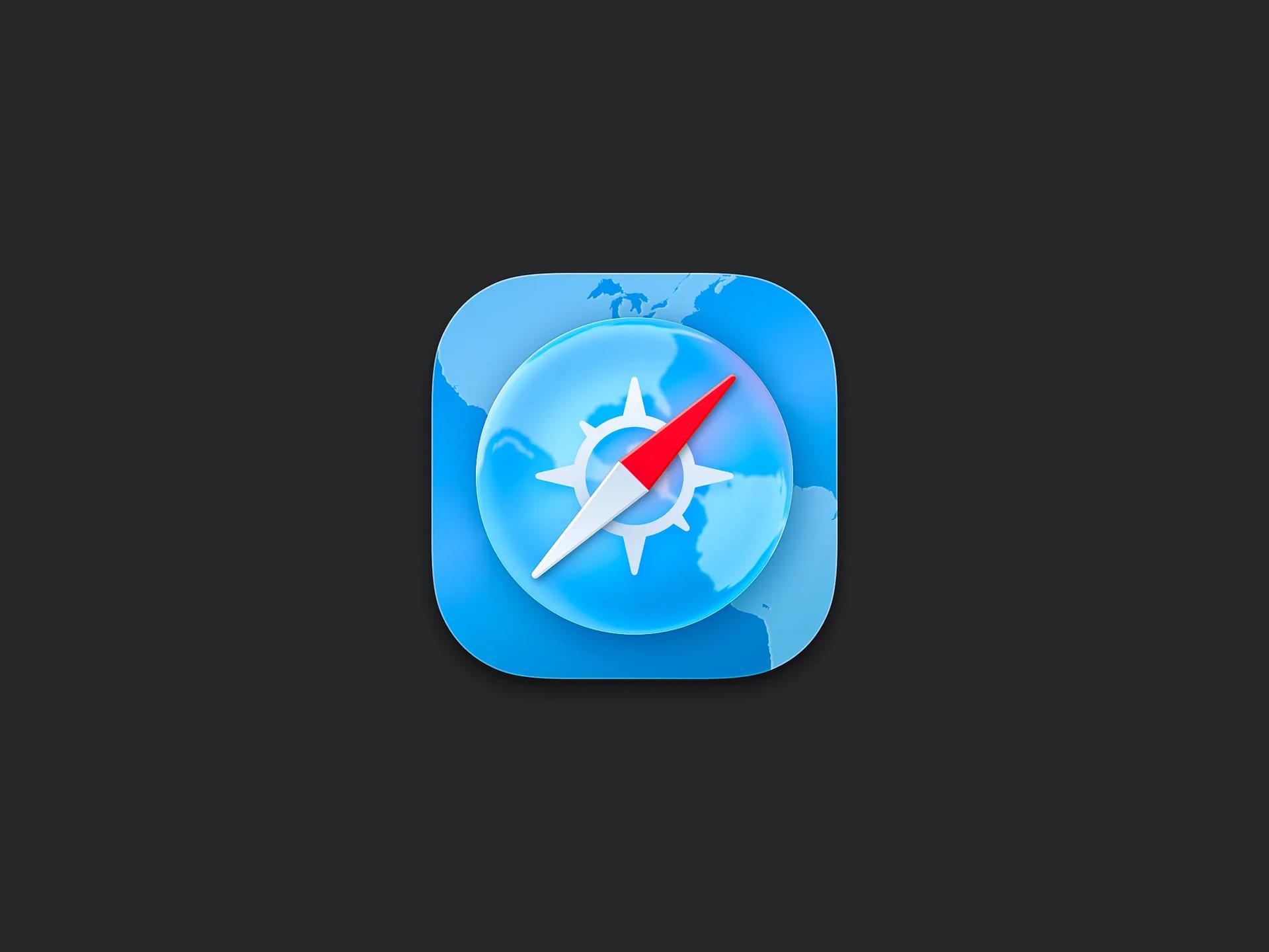 Safari-macOS Liquid Glass icon by Nicolas Prieto — liquid glass ui reference