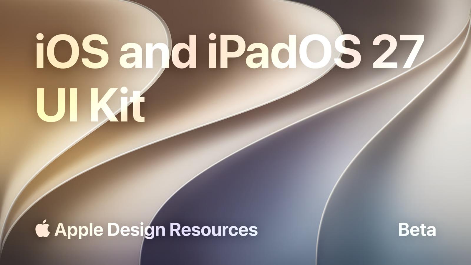 iOS and iPadOS 27 - Figma Kit