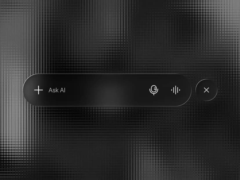 Liquid Glass Tab Bar UI