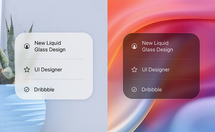A glimpse of the new Apple Liquid Glass UI in iOS 26 by Angel Zhelyazkov — liquid glass ui reference