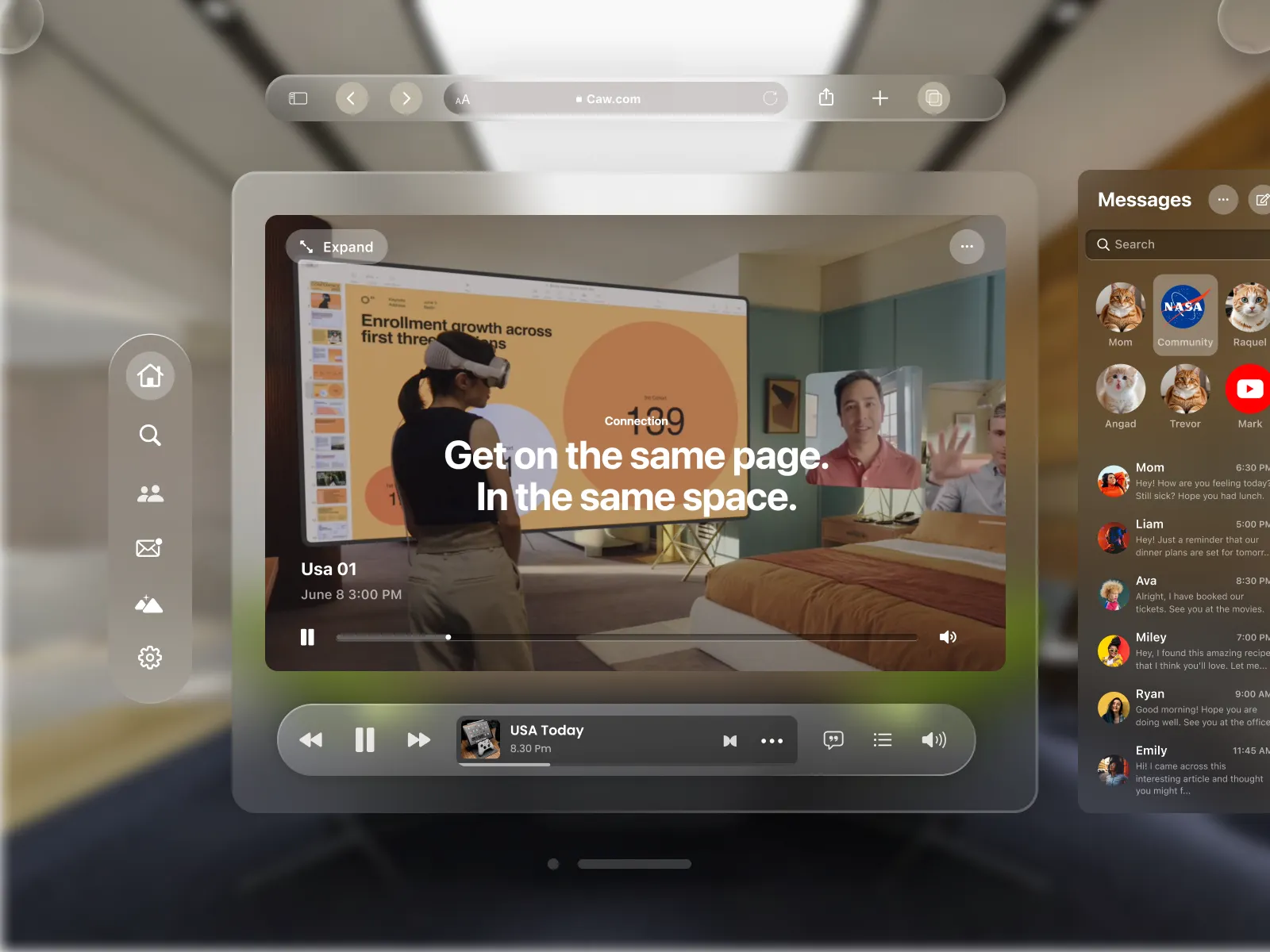 Apple Liquid Glass UI Design by Abu Bokkor Siddik — liquid glass ui reference