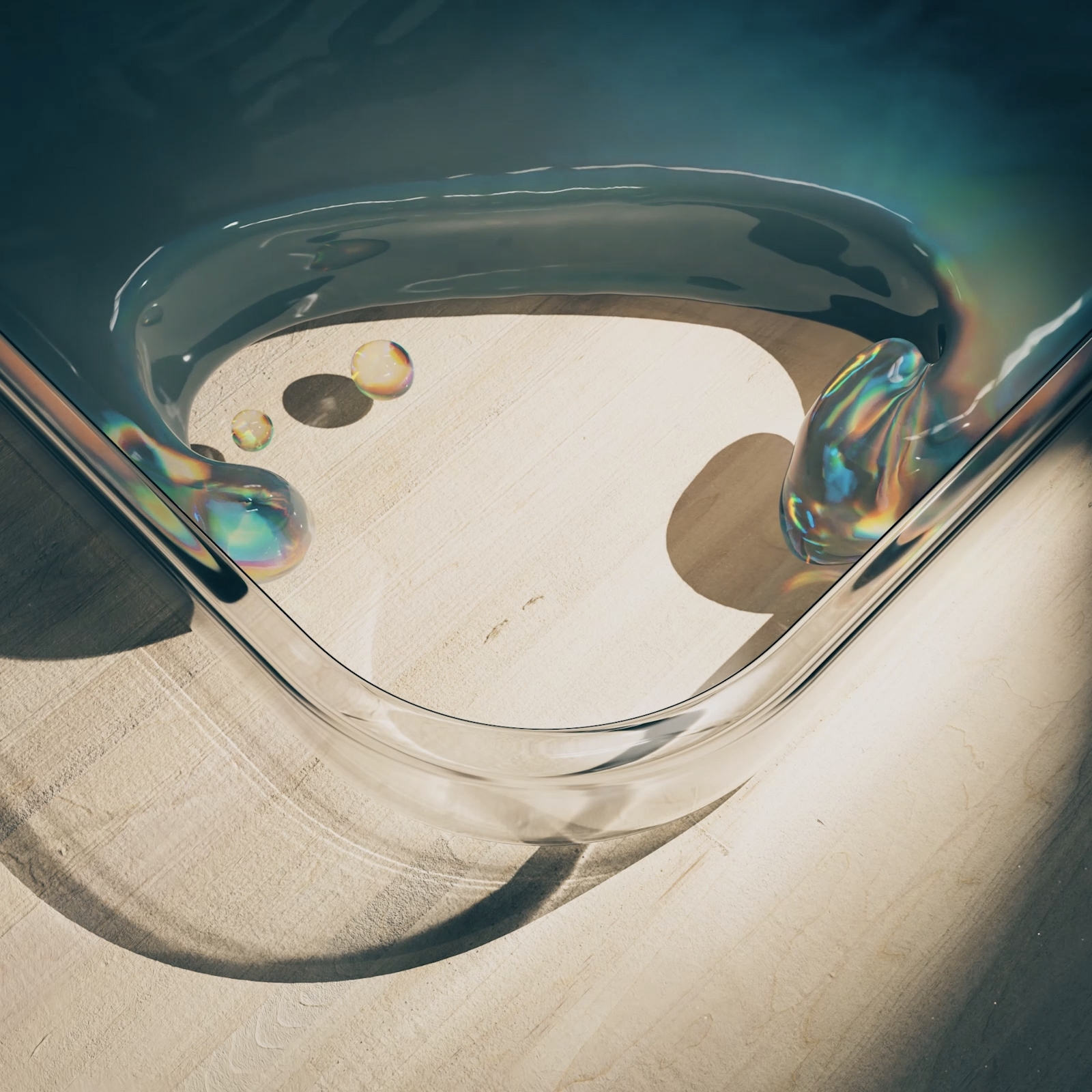 Caustics in (slo-)motion